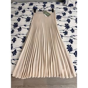 H&M Pleated Skirt XS NWT